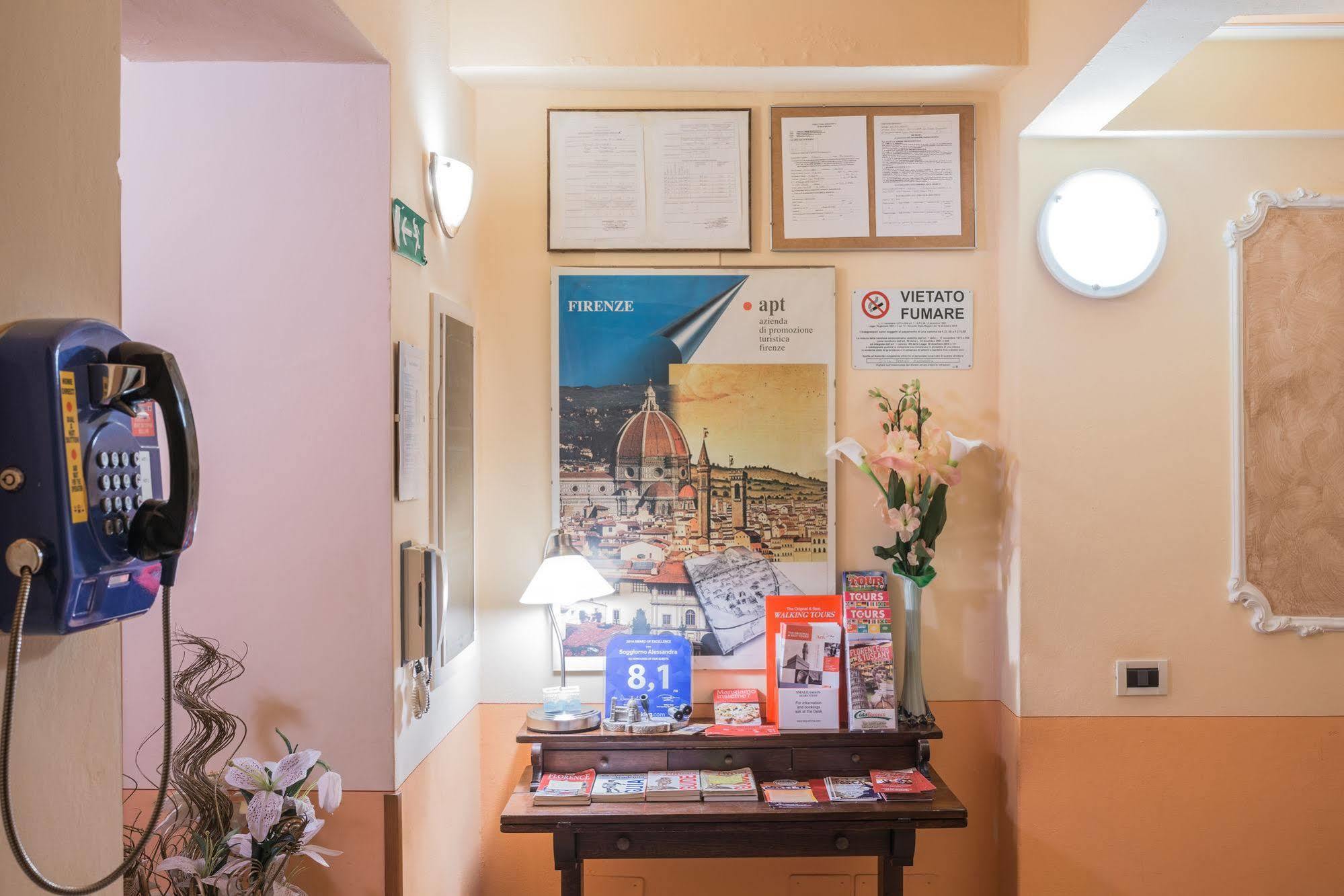 Soggiorno Alessandra Firenze Eksteriør billede